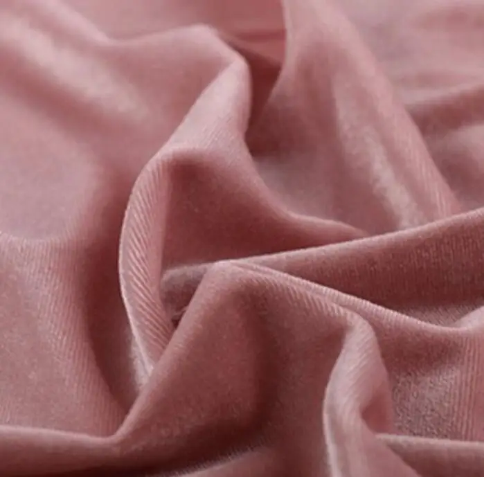 16 Pink Бархатная ткань Великолепная шелковистая ткань для бархатного платья одежда роскошный мягкий бархат 50 см* 150 см домашний текстильный занавес - Цвет: 16 Pink