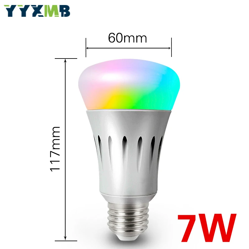 YYXMB умный Голосовое управление tuya wifi светильник RGB + WW CW с регулируемой яркостью