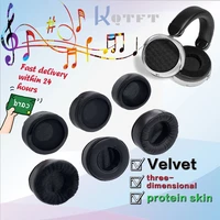 earpads velvet replacement cover for samson sr850 sr 850 headphone earmuff sleeve headset repair cushion cups