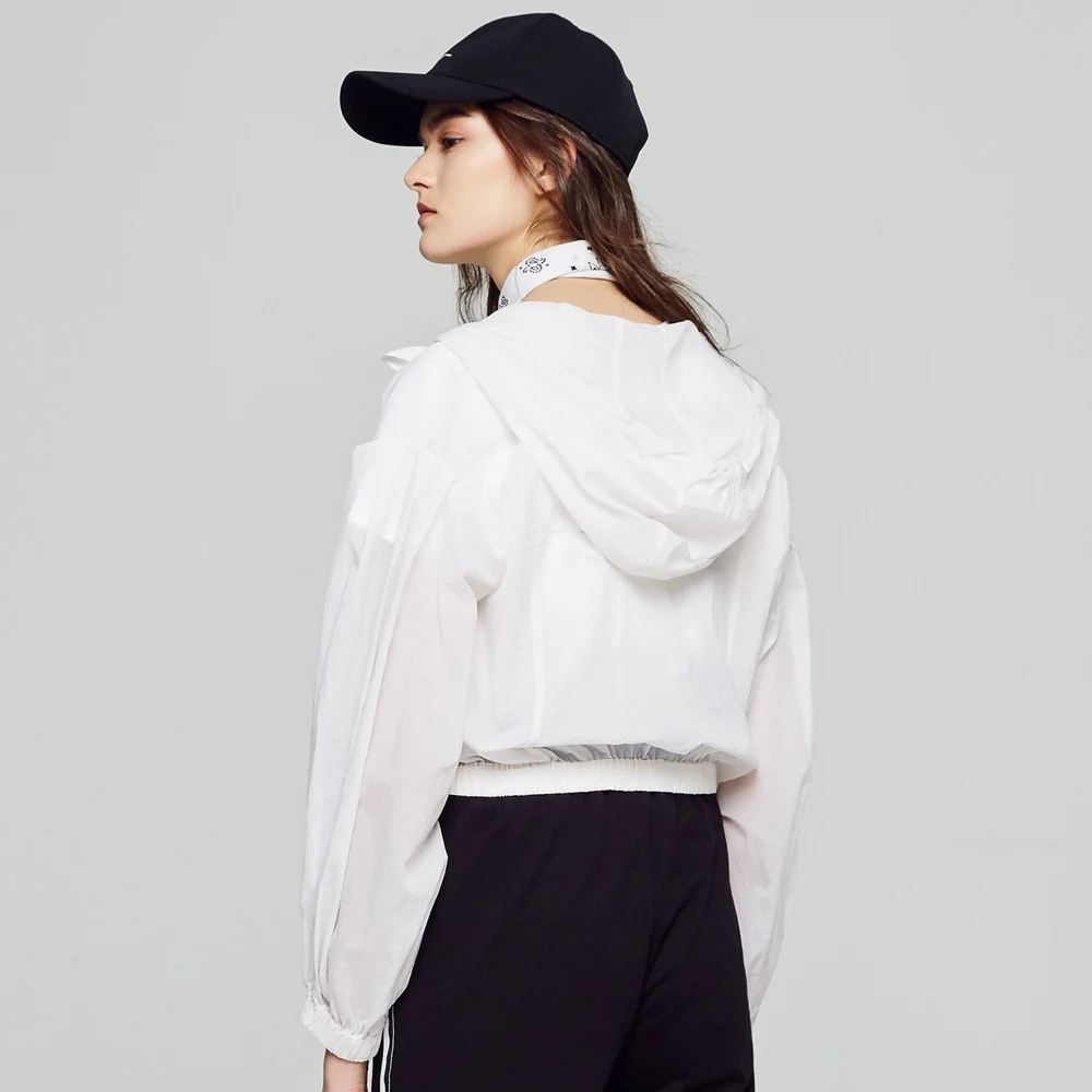 Metersbonwe модная ветровка короткая куртка женские летние пальто Повседневная