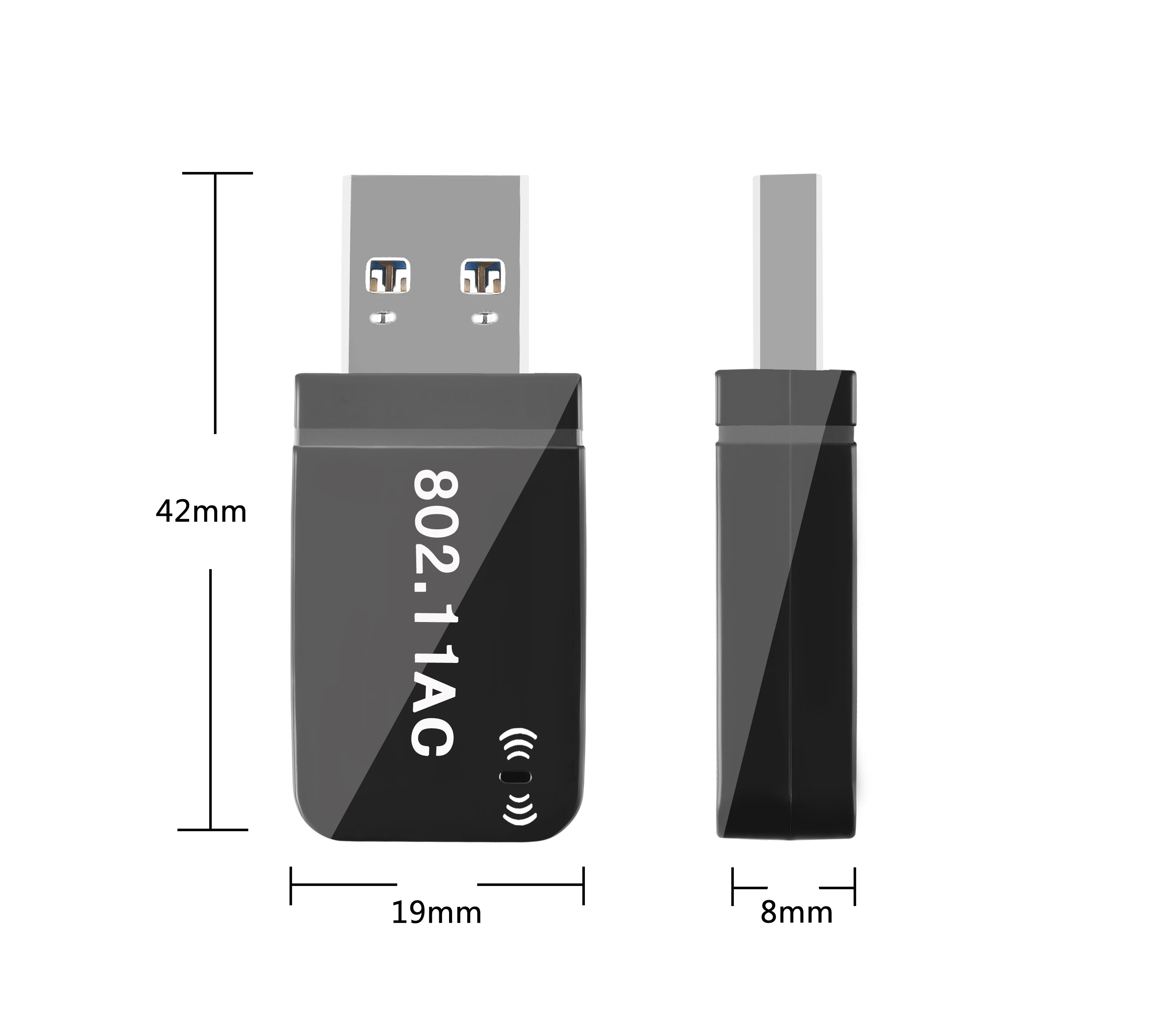 Высокоскоростной USB 3 0 Гигабитный беспроводной Wi Fi адаптер 2 4 ГГц/5 ГГц