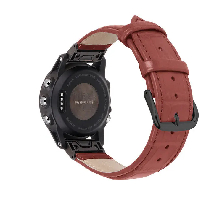 Quick Fit Wrist Band for Garmin Fenix 6/6S/6X Smart Bracelet Wach Leather Strap For 5X/Fenix 5/Fenix 5S Watchband | Электроника