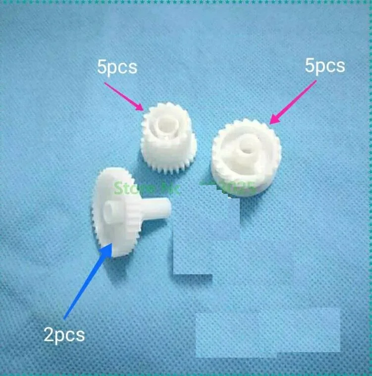 12 шт./компл. тонер машина для утилизации отходов Шестерни Xerox Docucolor ДКК 6550 7550 6500 5540
