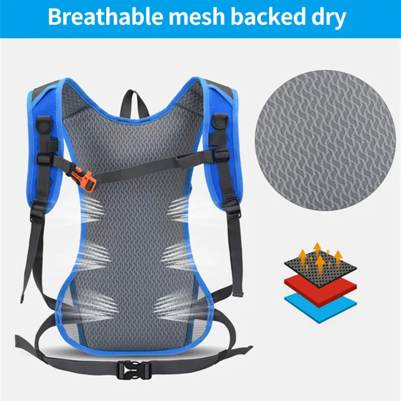 Ультралегкий спортивный рюкзак унисекс уличная водонепроницаемая сумка для