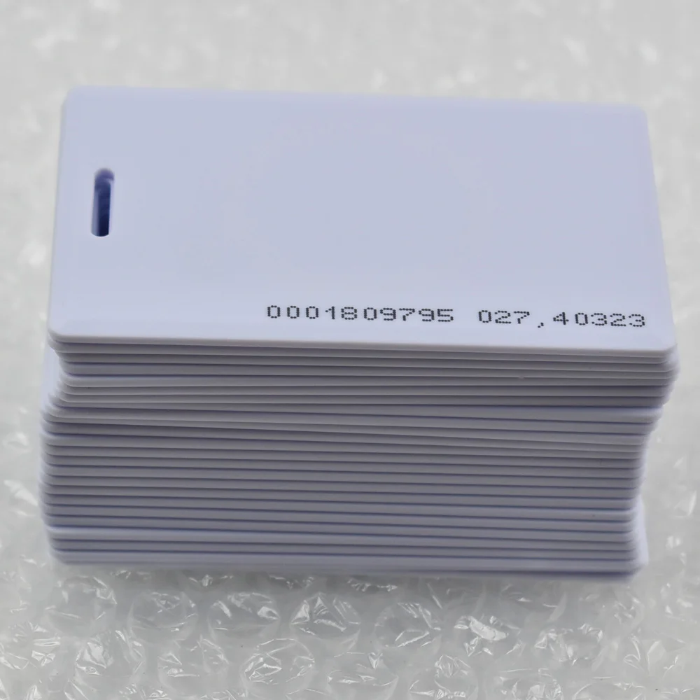 50 шт./лот 125 кГц rfid тег EM ID TK4100/EM4100 толстая карта система контроля доступа RFID |