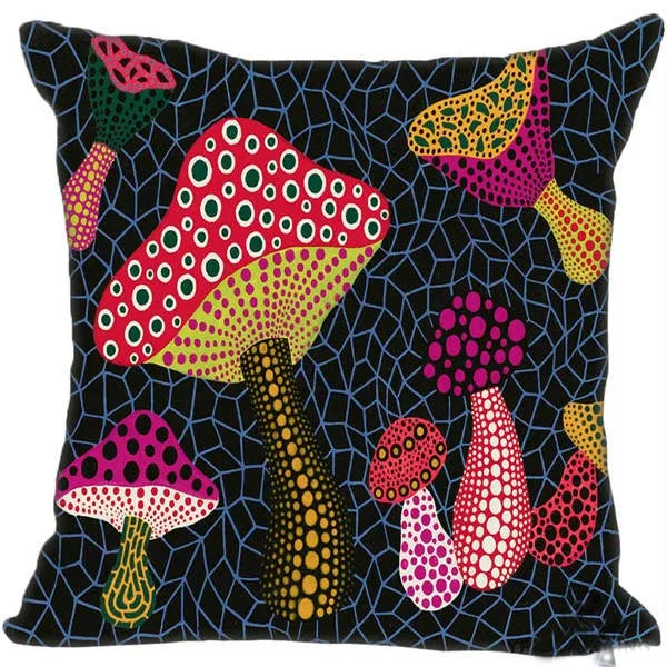 Декоративная Наволочка на заказ Yayoi Kusama квадратная молнии лучший подарок