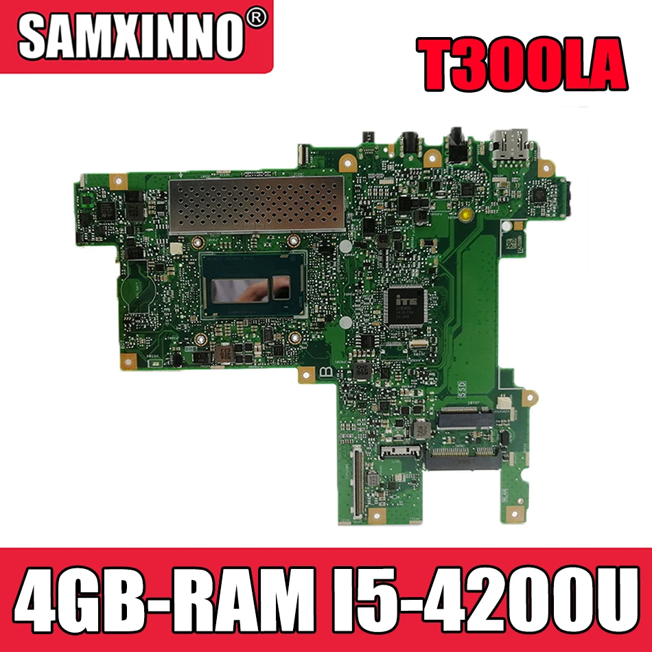 

Akemy T300LA материнская плата для ноутбука ASUS T300LA T300L ноутбук протестированный Оригинал mai'nboard 4GB-RAM I5-4200U