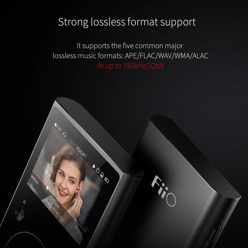 FIIO X1II X1 II 2nd gen 192 кГц/32 бит Hi Res двойной режим Bluetooth 4 0 портативный музыкальный плеер