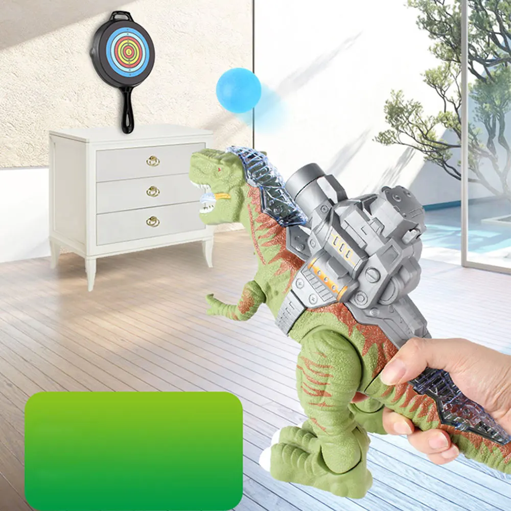 Электронный домашний динозавр Электрический звуковой светильник игрушки