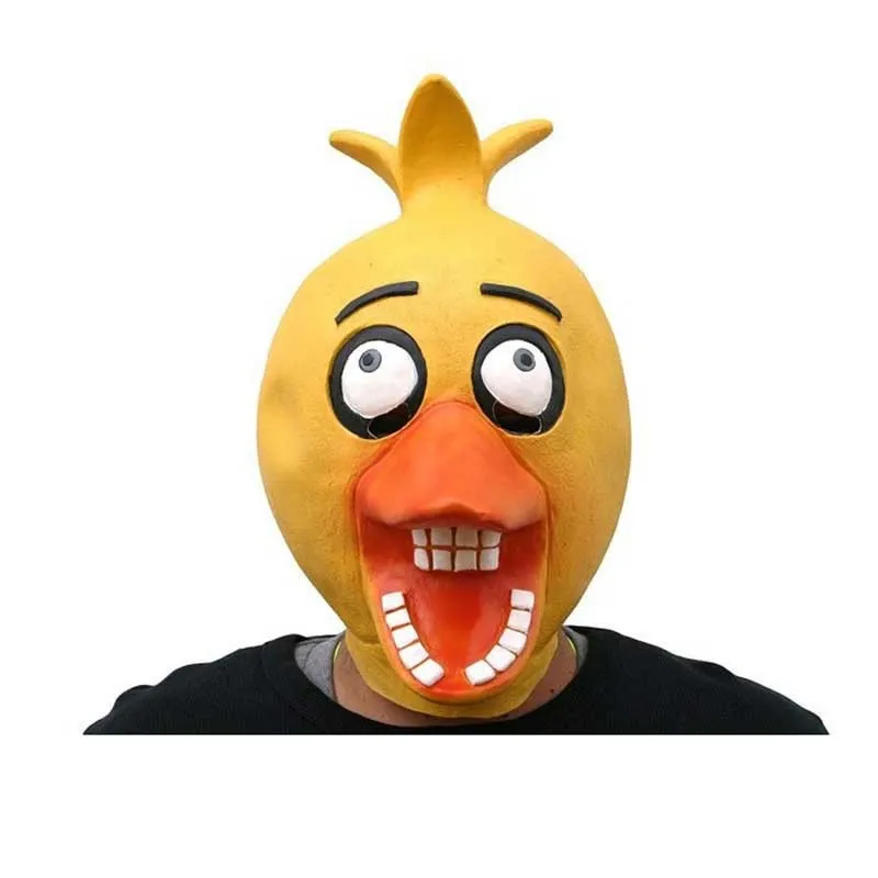 Фредди Fazebear сумки Чика Фокси Полное Лицо Латексная Маска Five Nights At Freddy's пять