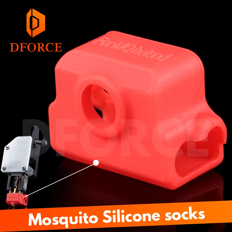 DFORCE высококачественные противомоскитные силиконовые носки для sliceengineering Mosquito hotend защита от температуры