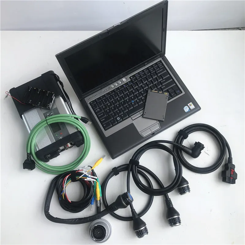 Для ноутбука Dell D630 б/у + MB Star C5 SD Подключение 5 SSD экспертный режим программного