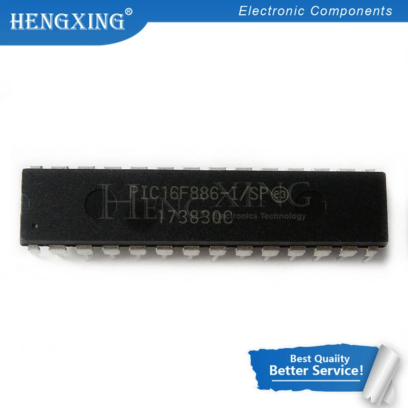 

10 шт./лот PIC16F886-I/SP PIC16F886ISP PIC16F886 16F886-I/SP DIP-28 в наличии