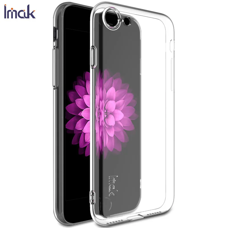 Чехол IMAK Для Apple iPhone SE 2 /iPhone SE2 плотный Ударопрочный Мягкий чехол из ТПУ с толщиной