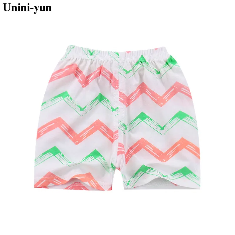 

Summer Baby Girl Cotton Elastic Waist Wave Print Loose Casual Beach Shorts Pants Kids Girl Cute Toddler Shorts Baby Clothes
