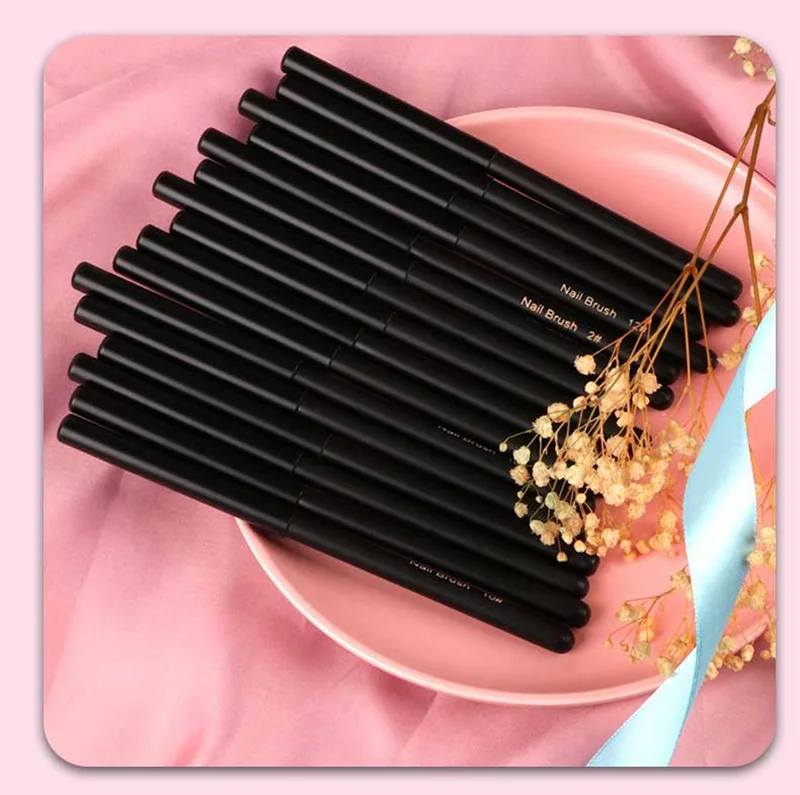 

16 Kinds of Nail Art Decoration Tools Nail Pen Drawing Pen Universal Pen Phototherapy Pen Line Pen Nail Brush Nail Tool