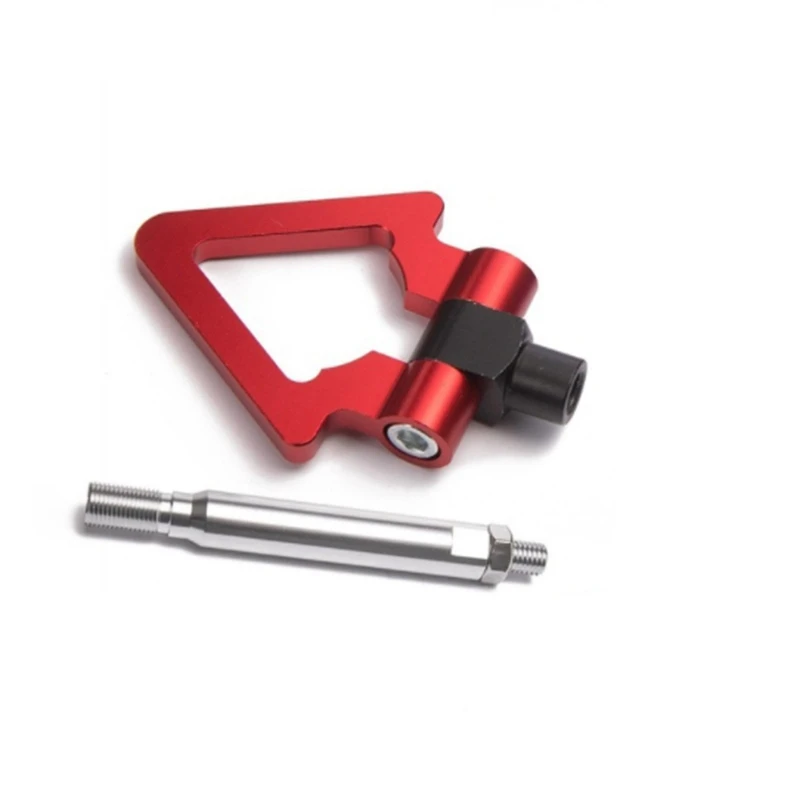 

Car Aluminum Screw-on Front Rear Jdm Auto Tow HooK Ring Kit for Subaru WRX/WRX BRZ Triple-cornered Trailer Ring