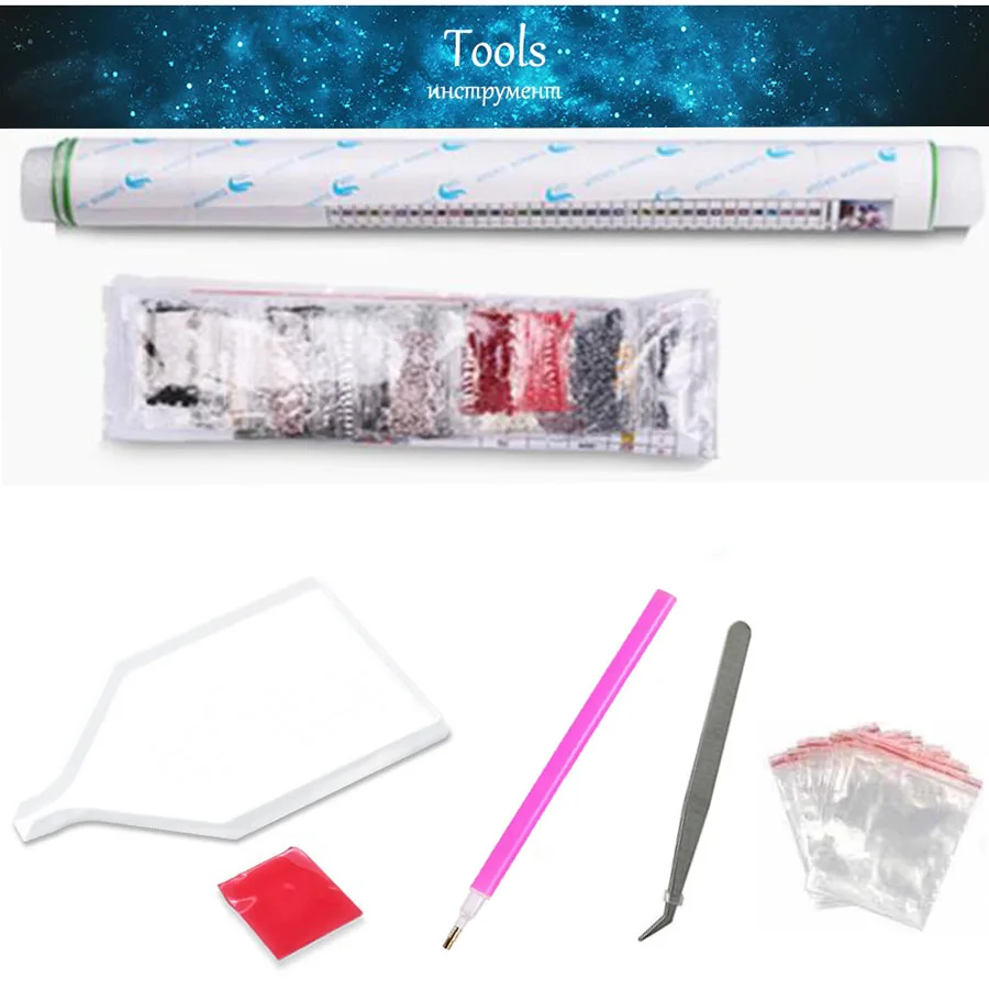 

5D Diamond Painting DIY Full Round Diamond Puzzle Cartoon Painting Home Decoration Mosaic Diamond Embroidery Kit