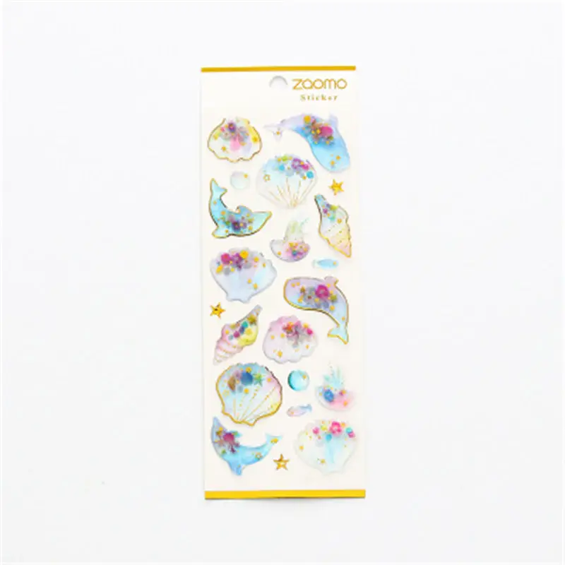 Милый мультфильм эпоксидная ручная учётная запись наклейки креативные DIY