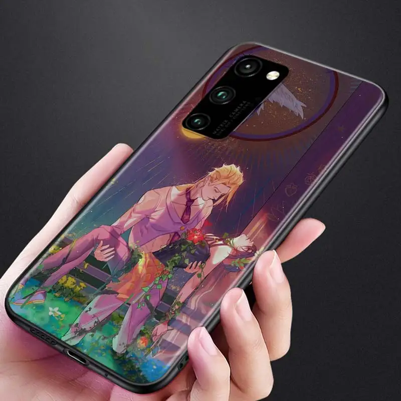 

JOJO Bizarre Anime for Huawei Honor 9A 9C 9S 9X 10 9 Lite 30 20 Pro 10i 8X 8 8A 7A 7C Pro Lite Black Phone Case