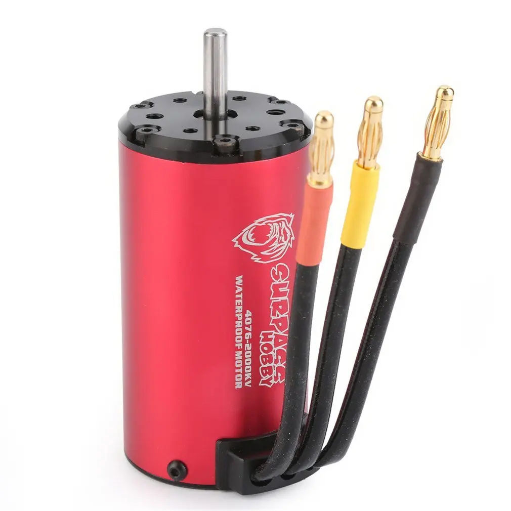 SURPASS HOBBY KK 4076 2000KV безсенсорный бесщеточный двигатель 2S 3S 4S для 1:8 RC Drift Racing Car Waterproof