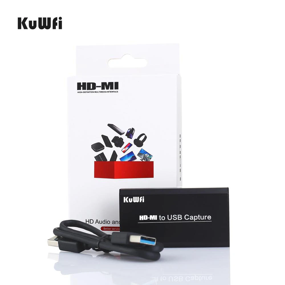 4K 1080P HDMI на USB 2.0 Карта видеозахвата Dongle Capture для живой игры Захват видео Запись ПК