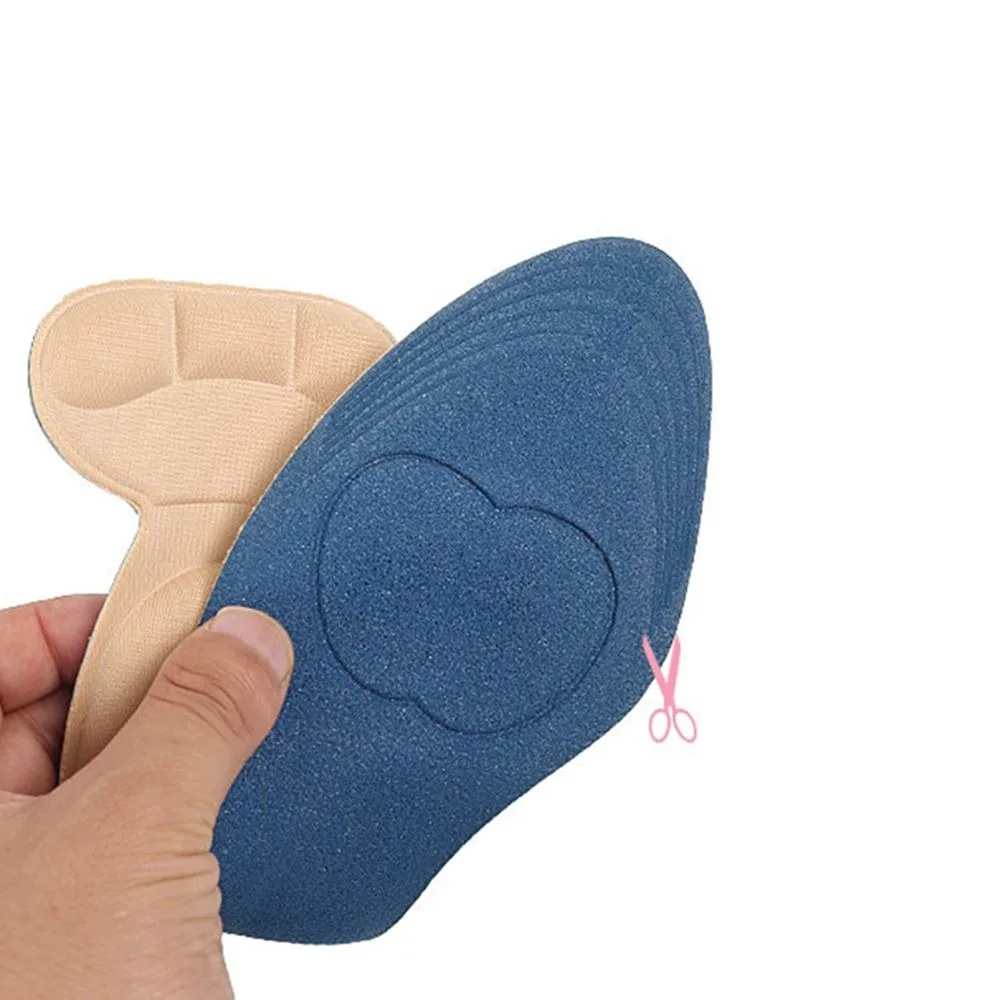 

1 Pair Insole Pad Inserts Heel Post Back Breathable Anti-slip for High Heel Shoe New