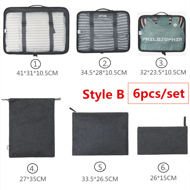 Дорожная сумка для мужчин и женщин водонепроницаемый упаковочный переносной