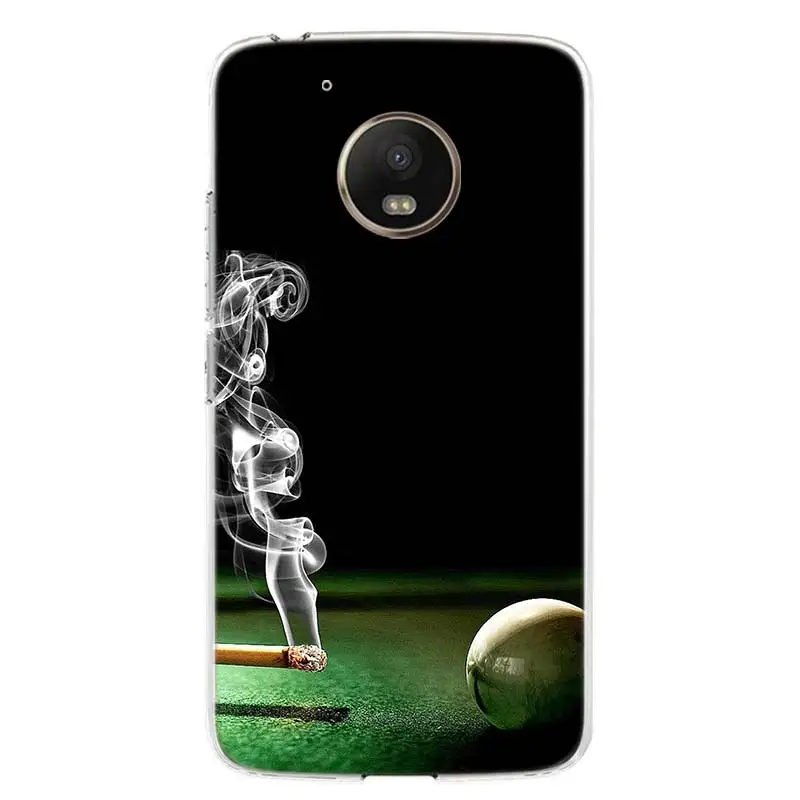 Чехол для телефона с изображением бильярда Motorola Moto G9 G8 G7 G6 G5S E6 E5 Power Plus Play One Action Macro