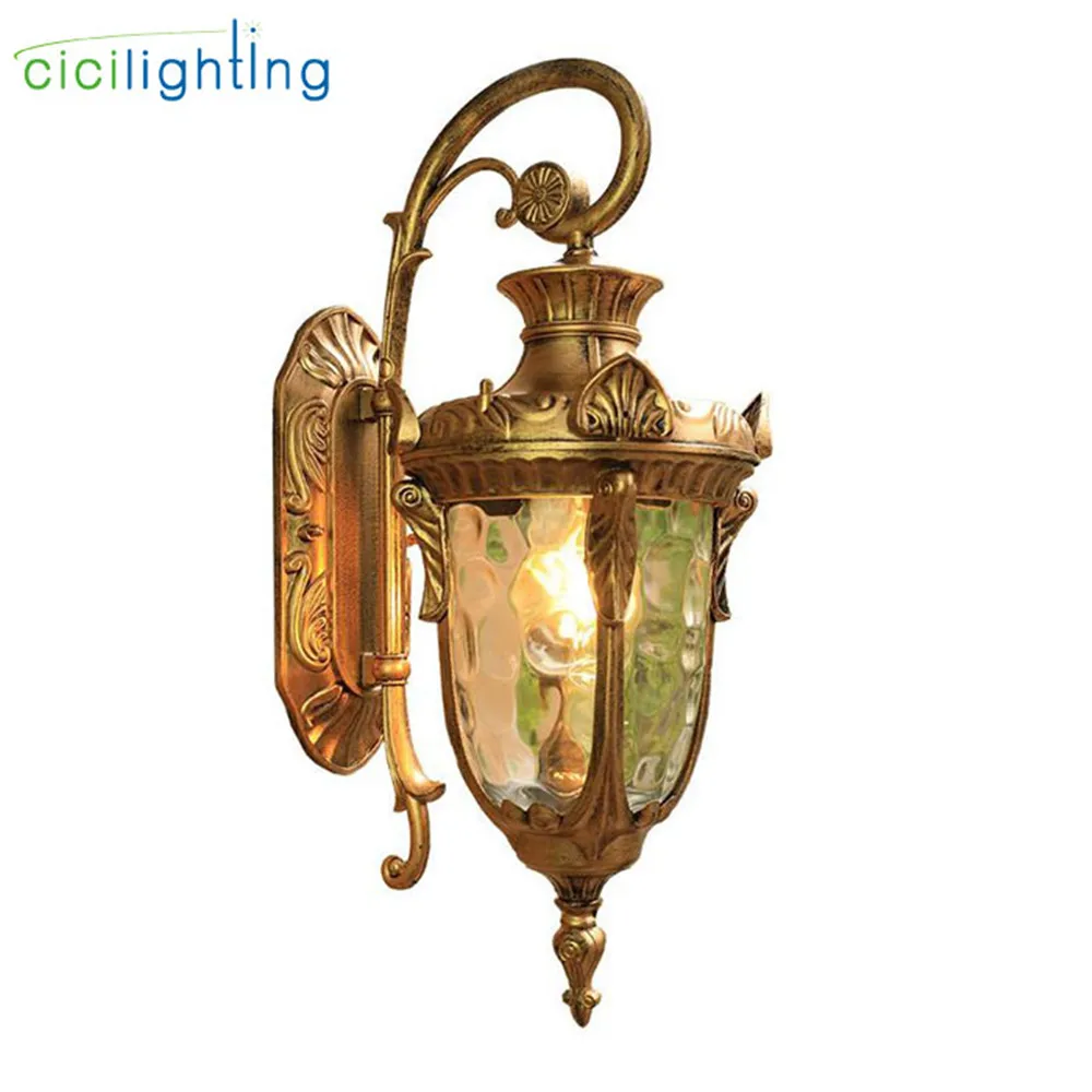 American Country Outdoor Wall Lantern Waterproof Restaurant Balcony Villa Door Corridor Aisle Lights Outdoor Wall Lamp