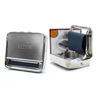 Машина для скатывания сигарет, металлический валик для сворачивания табака, размер 70 мм, тупая приспособление для скрутки сигарет, 1 шт.