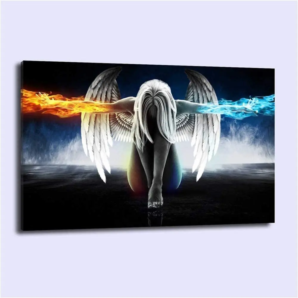 

Abstract Angel Woman ，decorations Home Wall Art Oil Painting On Canvas