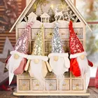 Рождественское украшение в виде карлика, украшение для стола в виде куклы без лица, подвесное украшение, кулоны-куклы для детей, рождественский подарок