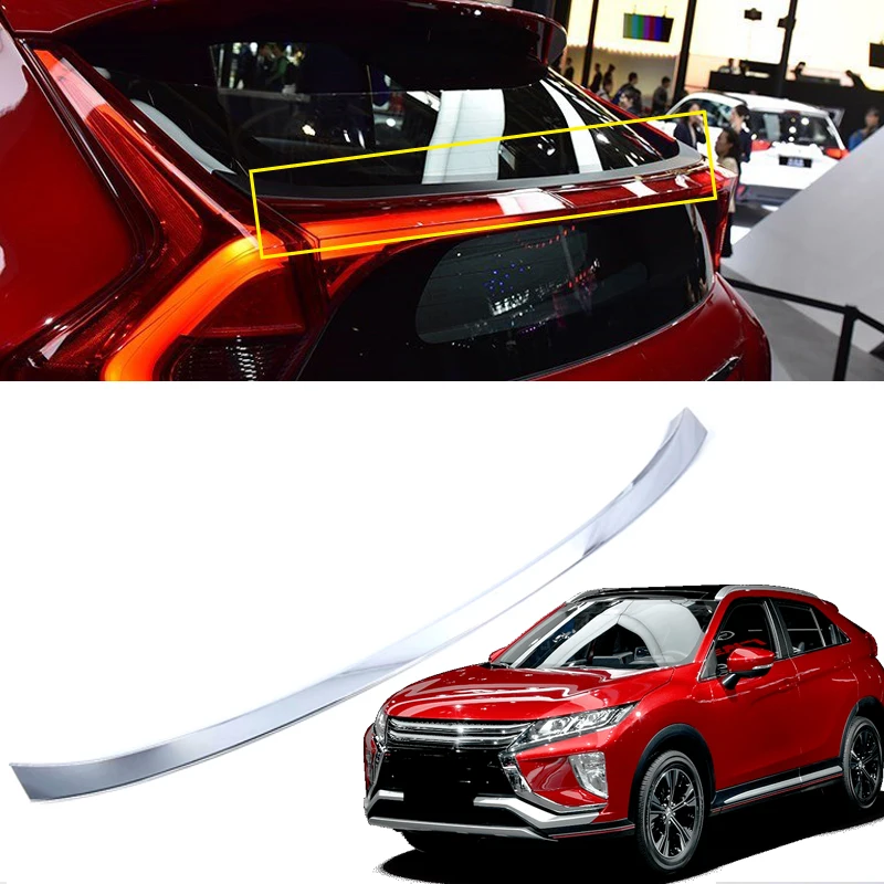 Для Mitsubishi Eclipse Cross 2018 автомобильные аксессуары спойлер заднего багажника крыла