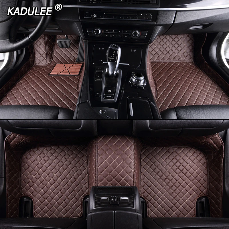Kadulee Авто пользовательские автомобильные коврики для jeep grand Cherokee Compass commander renegade водонепроницаемые автомобильные аксессуары коврик для ног