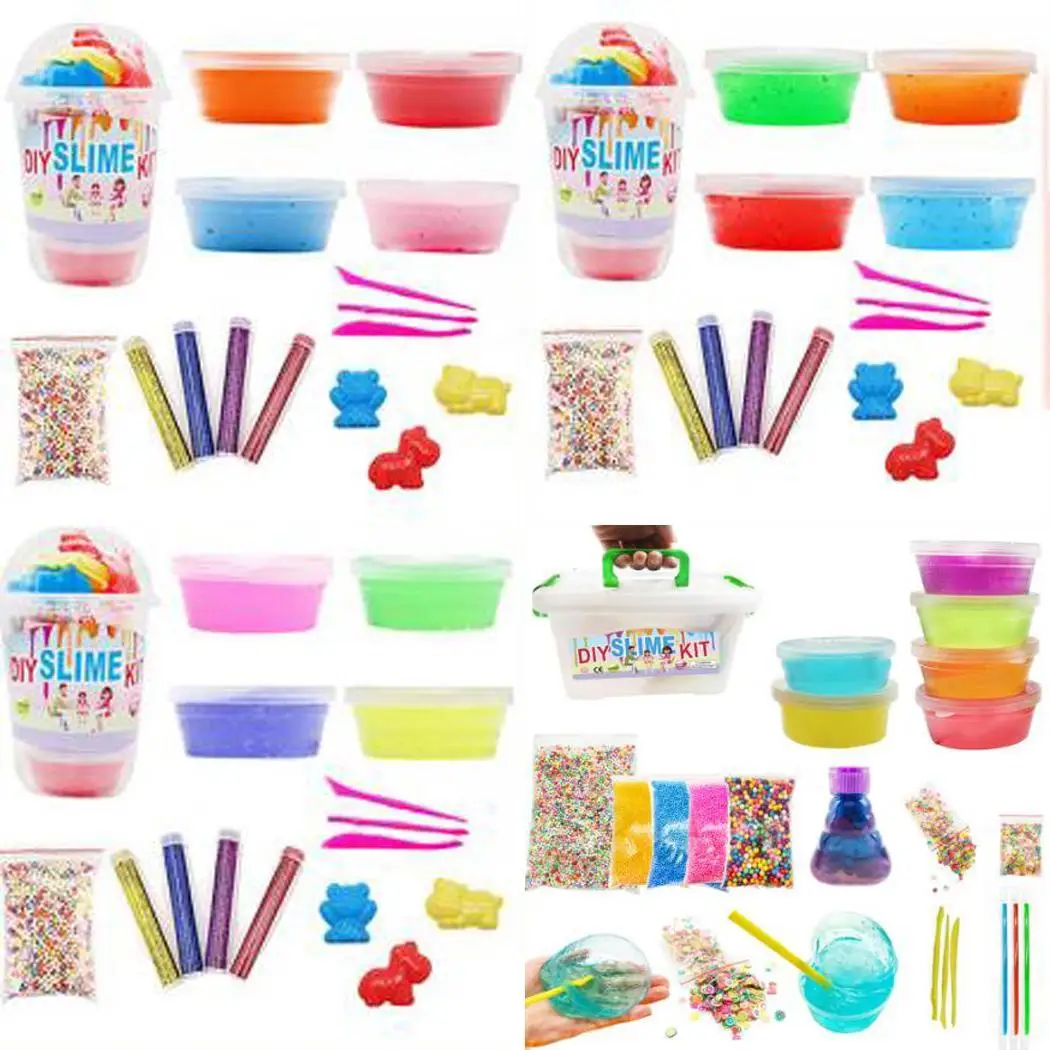 Глина &quotсделай сам&quot набор пушистый мягкий пенопласт делая Безопасный и