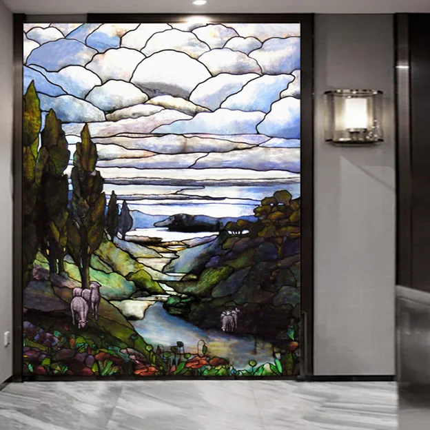 Пленка для окрашивания ландшафта стеклянная пленка непрозрачная наклейка