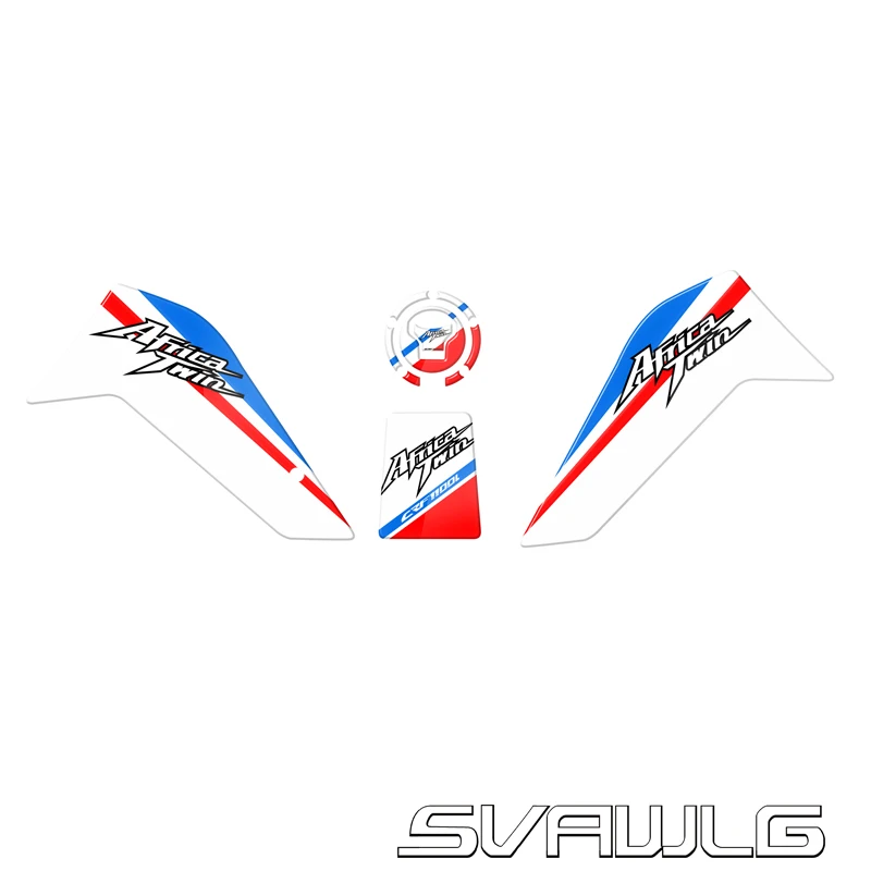 Для Honda CRF1000L Africa Twin 2016-2019 2018 2017 волокно текстура топливный бак для мотоцикла