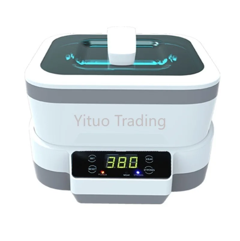 

Split Glasses Cleaning Machine Household Ultrasonic Cleaning Machine Dual Shock Dual Power Intelligent Touch Sensor Control