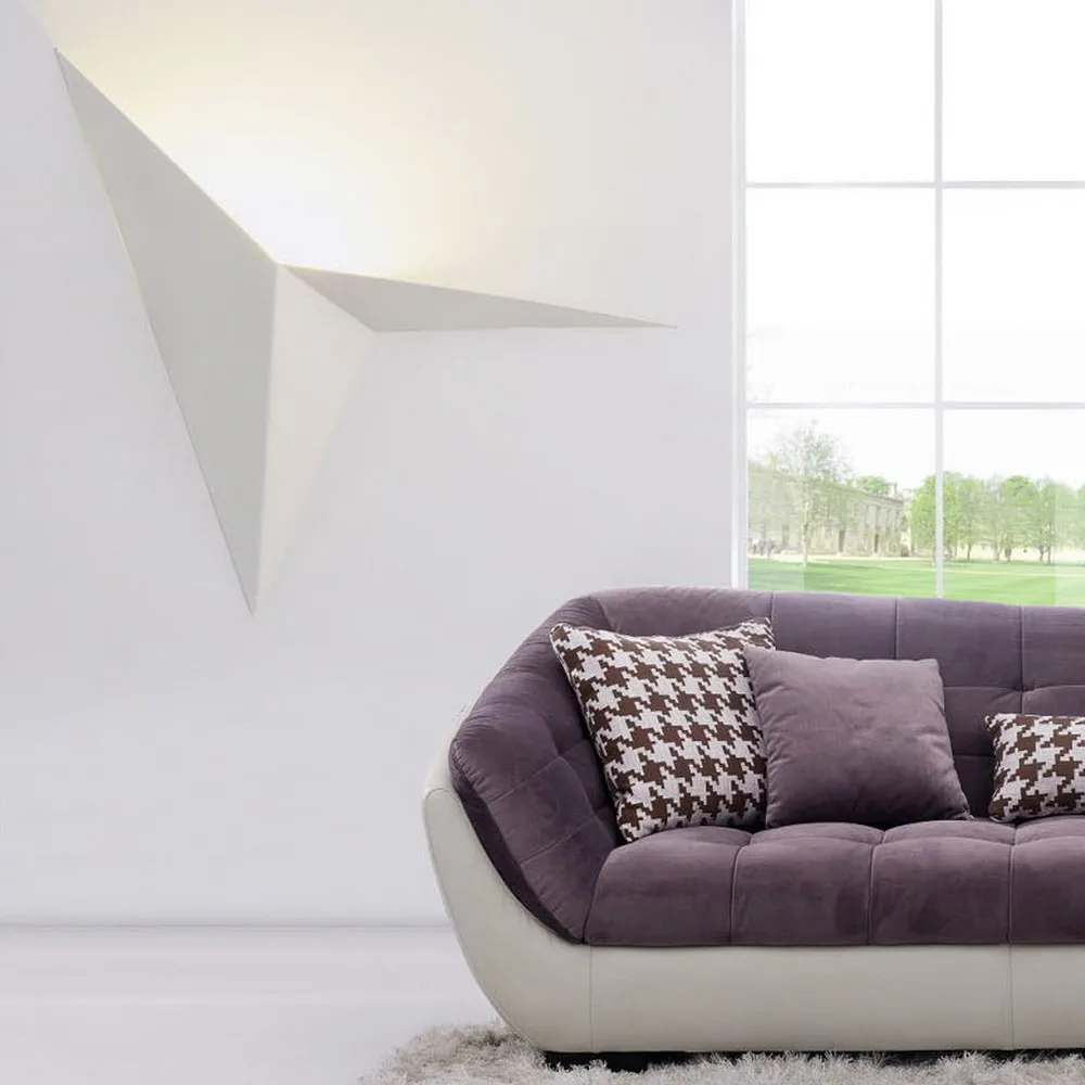 Креативный Железный художественный Специальный треугольный настенный