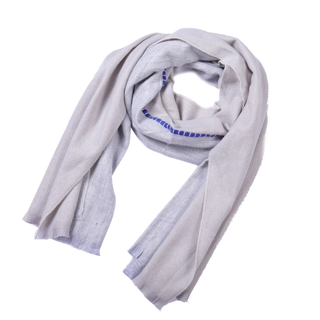 2019 дизайнерский зимний женский стандартный теплый кашемировый шарф шаль