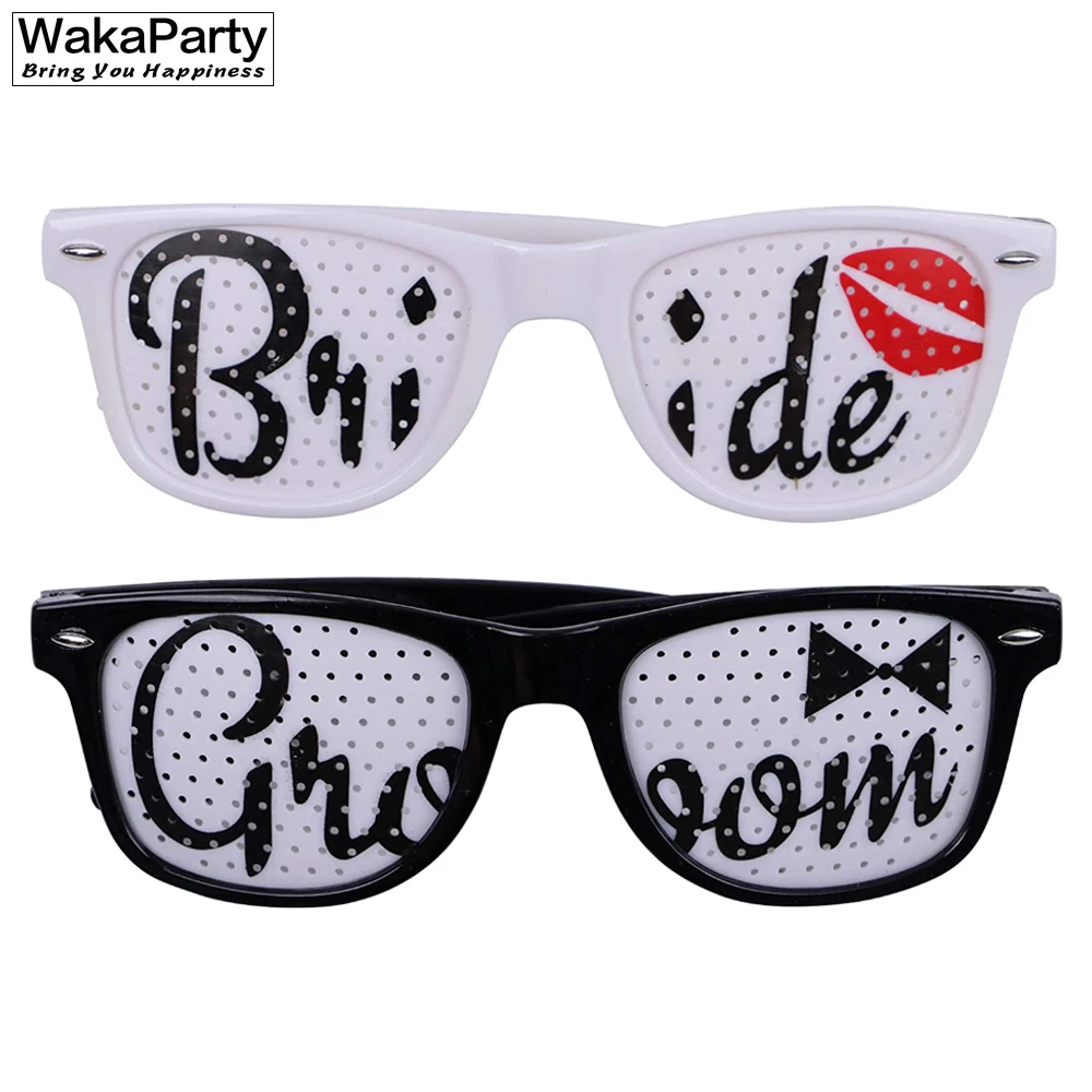 Веселые Свадебные вечерние свадебные украшения для душа невесты солнечные очки