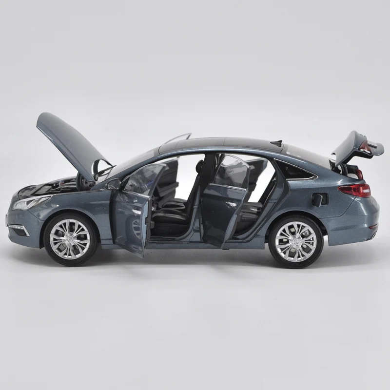 1:18 HYUNDAI 9th Sonata сплав модель автомобиля статические высокой моделирования металлические модельные автомобили с оригинальной коробкой