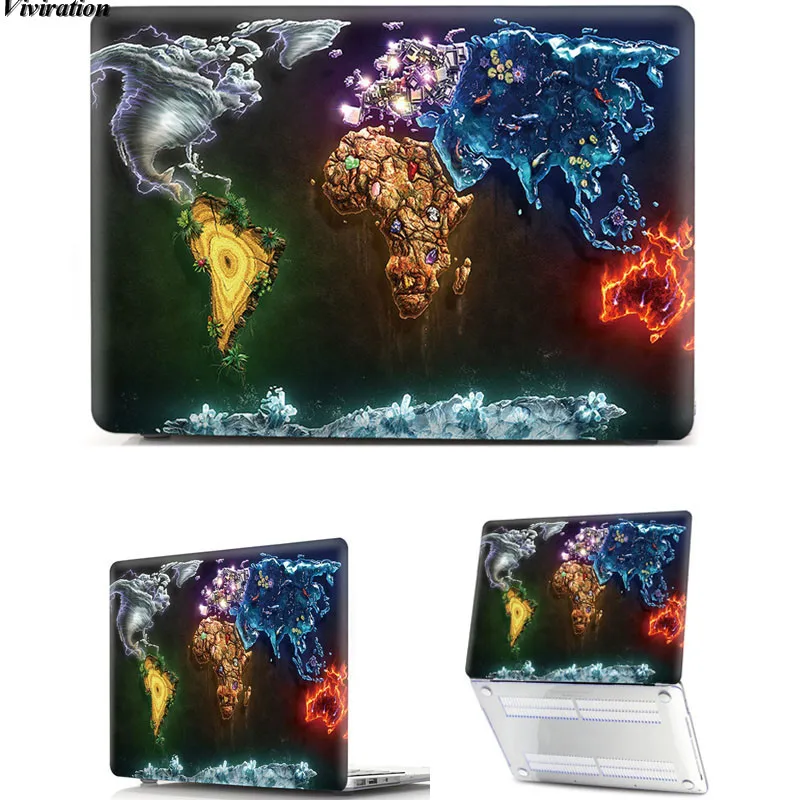 Для Mac Retina 13 A1425 A1502 12 A1534 Macbook 15 A1398 для Apple дюймов чехол ноутбука из ПВХ | Компьютеры
