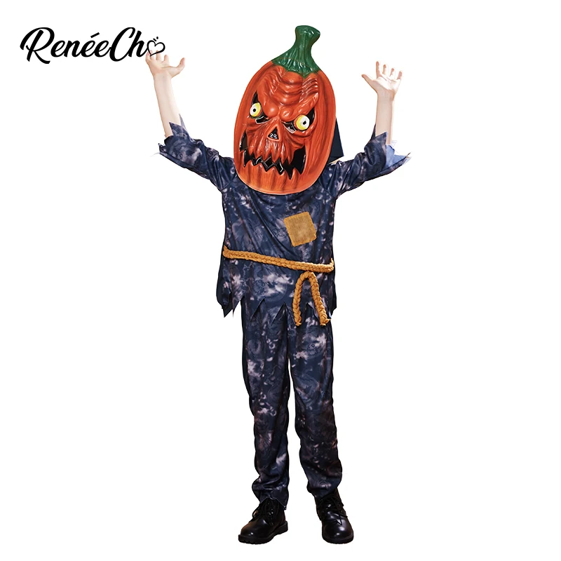 Детский костюм с тыквой покачивающимися глазами |