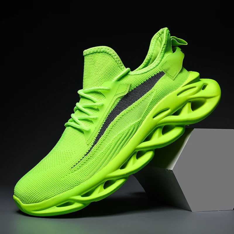 Сетчатые мужские кроссовки дышащая внешняя обувь для взрослых суперлегкая