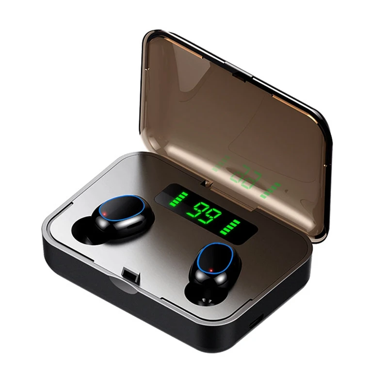 A2S TWS 5 0 Bluetooth гарнитура стерео наушники беспроводные спортивные для смартфона Xiaomi