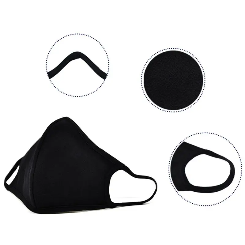 

10Pcs Cotton Mouth Mask Pollution Washable Face Mask Reusable