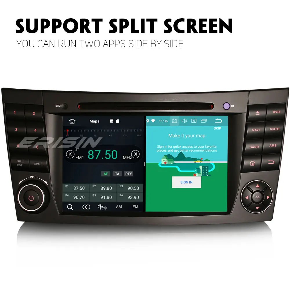 7710 Android 9 0 стерео для Mercedes Benz CLS/G/E класс W211 W219 W463 DAB + TPMS 4G wifi Радио авторадио