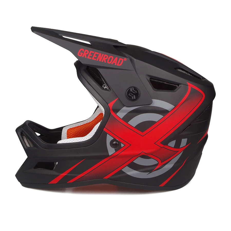 

Велосипедный шлем на все лицо, мотоциклетный шлем для квадроциклов, для езды на мотоцикле или велосипеде по бездорожью, безопасный для горного велосипеда, шлем для гонок